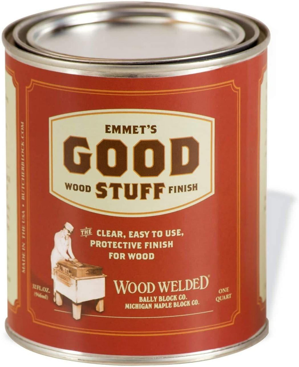 Emmet's "GOOD STUFF" Wood Finish 1-Qt. freeshipping - Bohnhoff Lumber